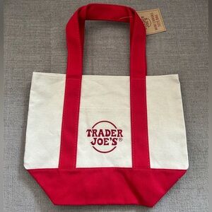 COPY - Mini red Trader Joe’s tote